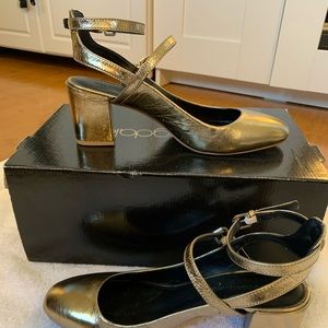 Gold Mary Jane Rebecca Minkoff